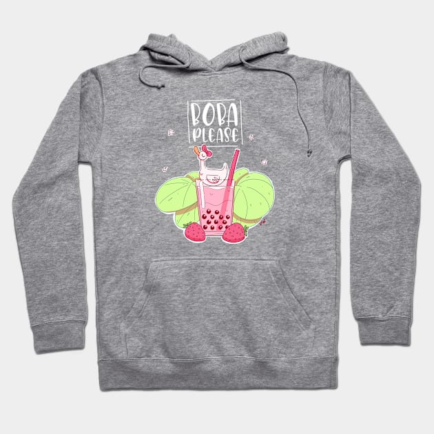 Bubble Tea Please! Hoodie by PIOI